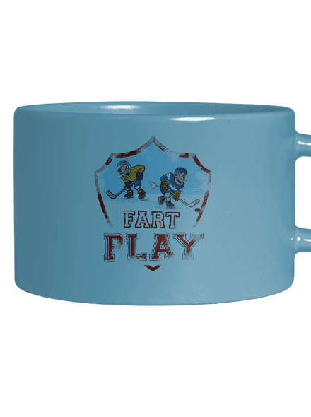 Fart Play hrnček makronka Blue Macaron