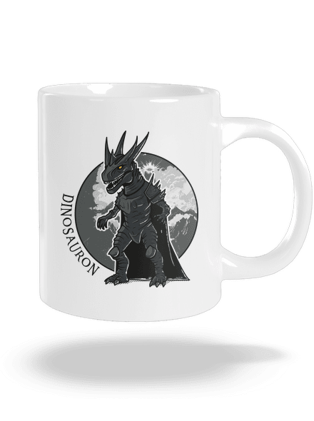 Dinosauron veľký hrnček White