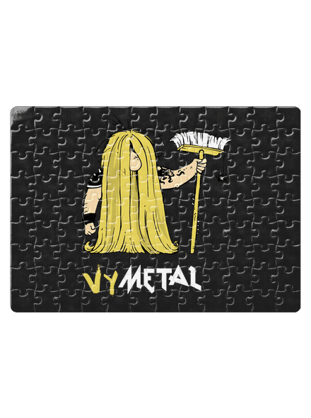 Metalista puzzle White