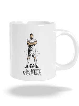 Stoper veľký hrnček White