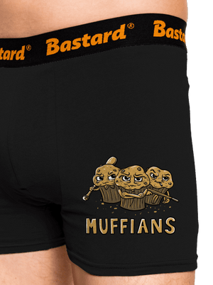 Muffians boxerky Black