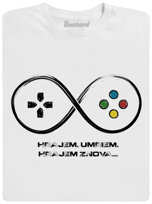 Hrajem znova detské tričko White