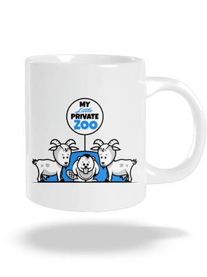 ZOO veľký hrnček White