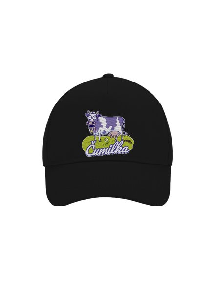 Čumilka šiltovka baseballka Black