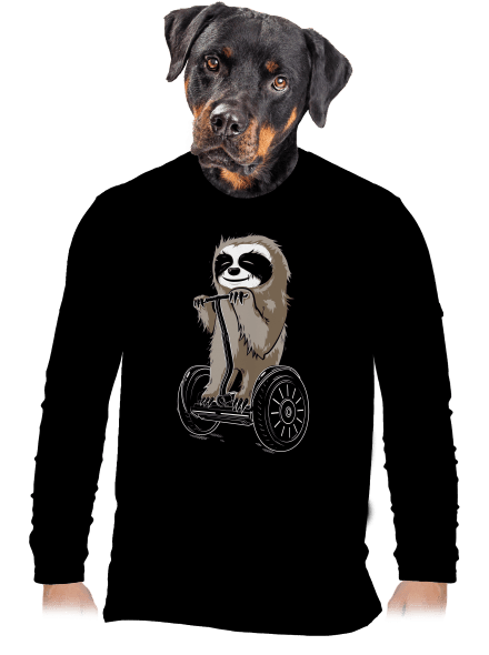 Leňoch pánske dlhý rukáv Black