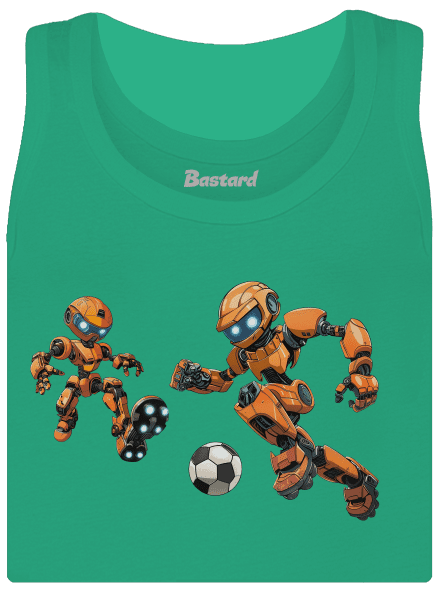 AI futbal dámske tielko klasické Mint Mal