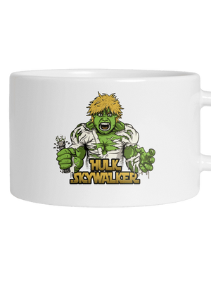 Hulk Skywalker hrnček makronka White