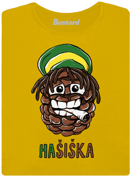 Hašiška dámske tričko Yellow