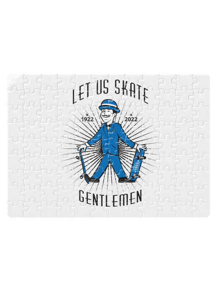 Let us skate puzzle White