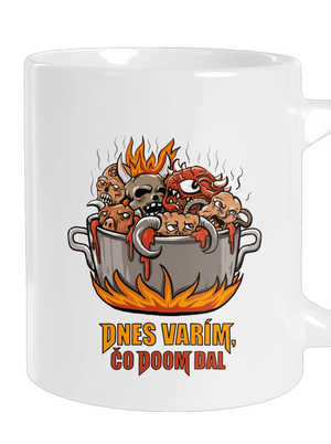 Čo Doom dal veľký hrnček White