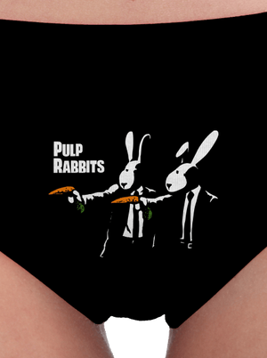 Historky z klobúka dámske nohavičky Black