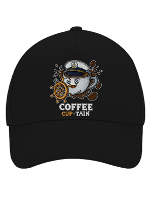 Coffee Cup-tain šiltovka baseballka Black