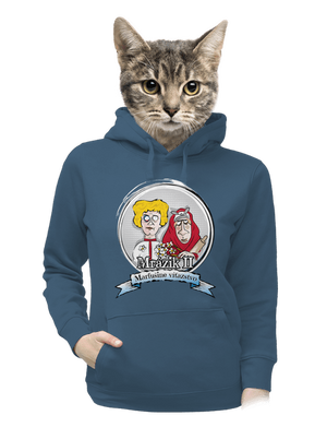 dámska mikina klokanka