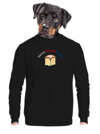 unisex mikina bez kapucne