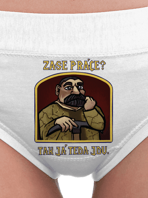 Zase práce? dámske nohavičky White