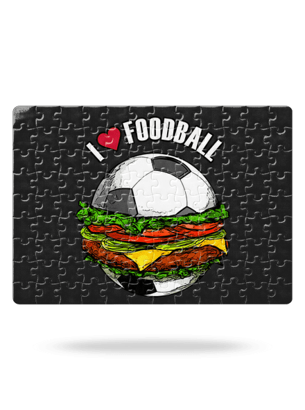 Foodball puzzle White