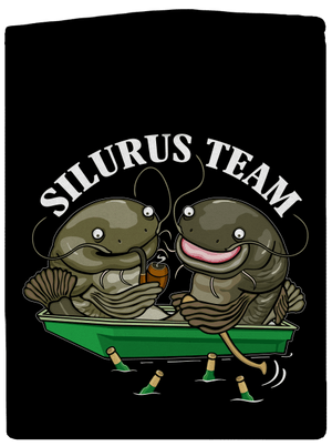 Silurus team dámska mikina na zips Black