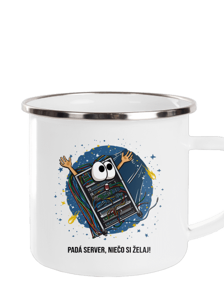 Padá server plecháčik White