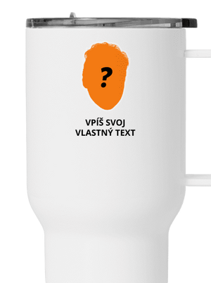 Tvoja hlava termohrnček White