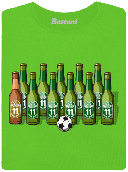 Futbalová jedenástka dámske tričko Apple Green
