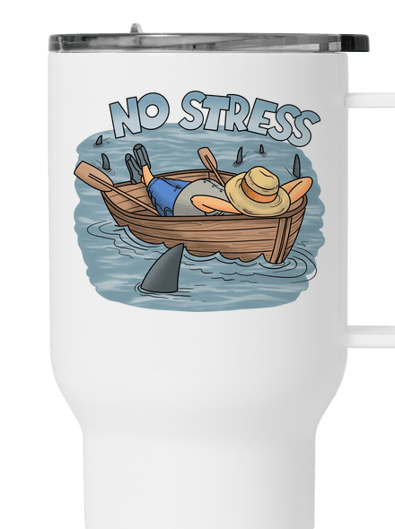 No stress termohrnček White