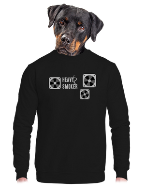 unisex mikina bez kapucne