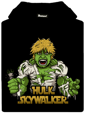 Hulk Skywalker pánska mikina klokanka Black