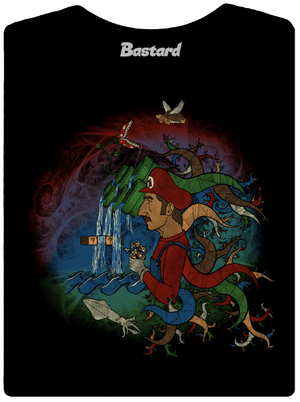 Marios Trip dámske tričko prémium Black