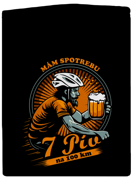 Spotreba 7 na 100 pánska mikina na zips Black