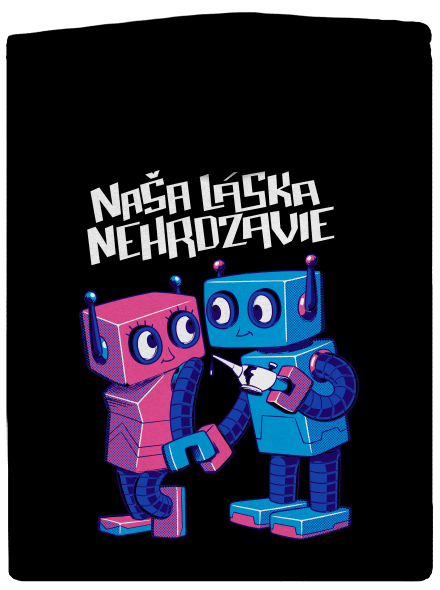 Roboti dámska mikina na zips Black