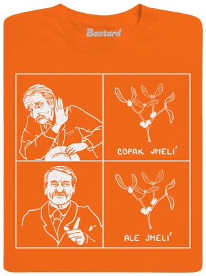 Cimrman: Copak jmelí pánske tričko Orange