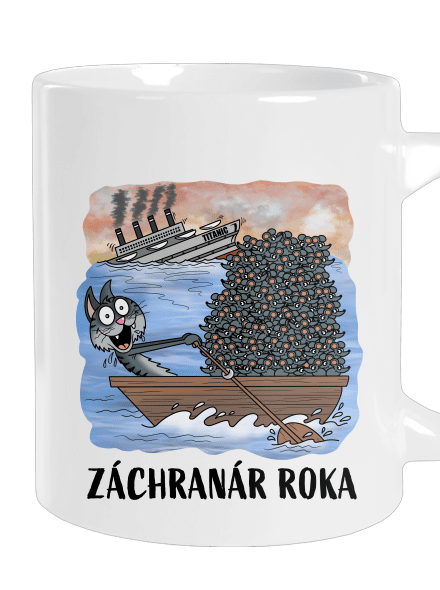 Záchranár roka veľký hrnček White