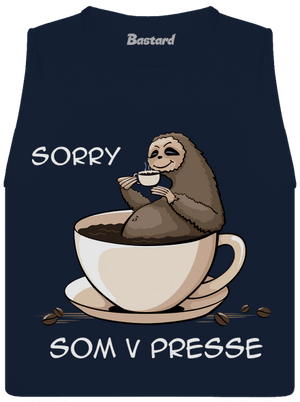 V presse dámske tielko voľné Navy