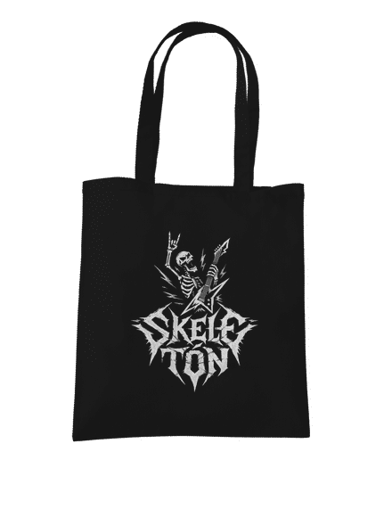 Skeletón taška Black