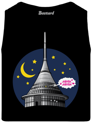 Ještěd pánske tielko Black