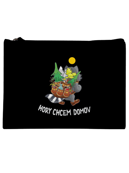Hory chcem domov taštička Black