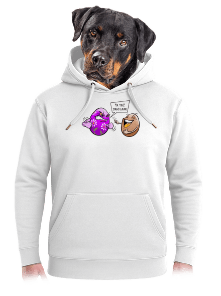 Zmaľujem ťa unisex mikina premium Snowwhite