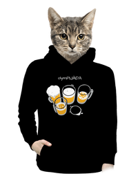 dámska mikina klokanka