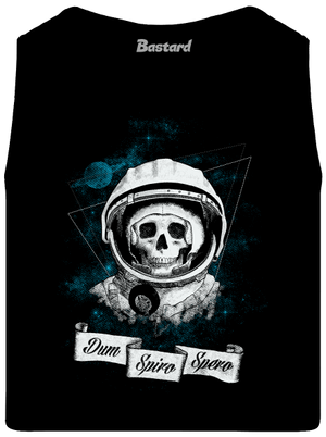 Dum Spiro Spero pánske tielko Black