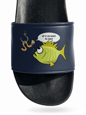 Ryba a dážďovka šľapky Navy