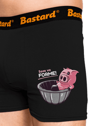 Vo forme boxerky Black
