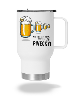 Pivečka termohrnček White