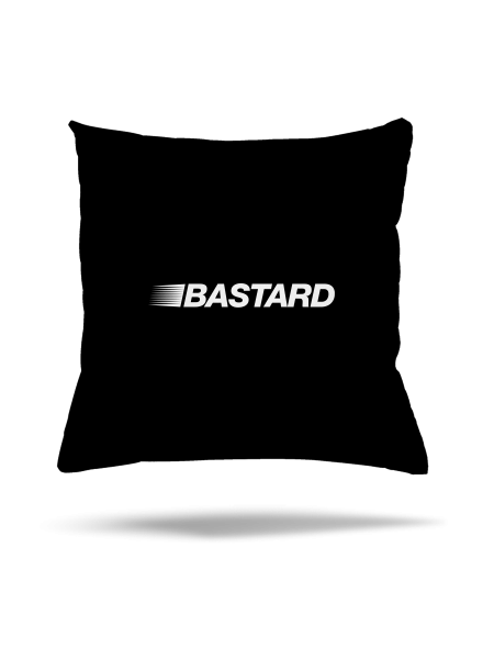 Bastard v závodnom vankúš Black