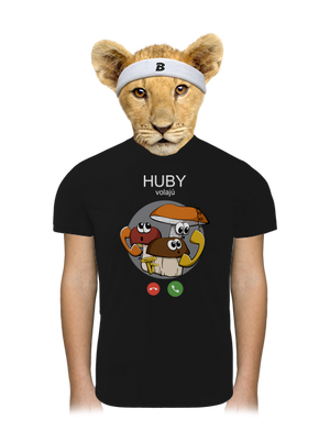 Huby volajú detské športové tričko Black