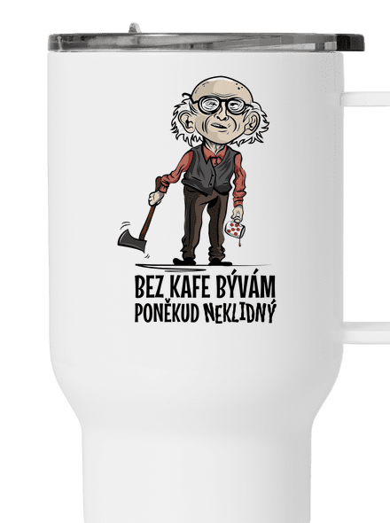 Neklidný bez kafe termohrnček White
