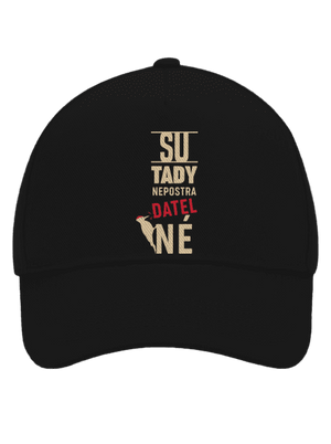 Nepostradatelné šiltovka baseballka Black