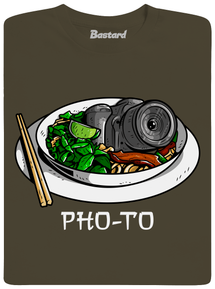 Pho-to pánske dlhý rukáv Urban Khaki