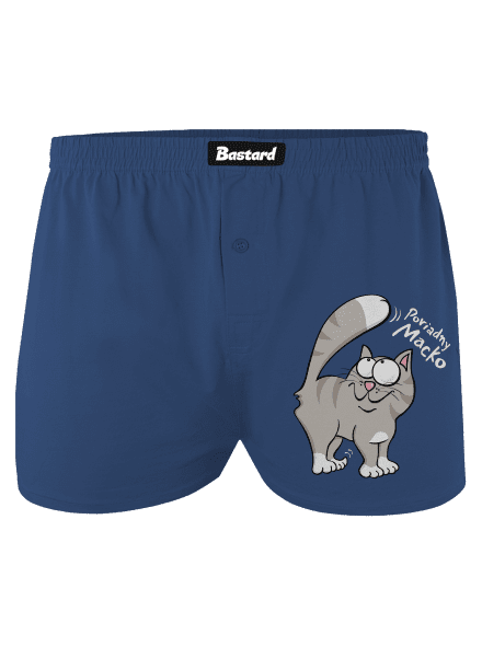 Macko a Micka pánske trenky Blue