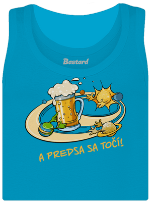 A predsa sa točí! dámske tielko klasické Blue Atol