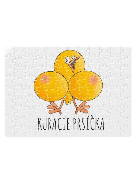 Kuracie prsíčka puzzle White